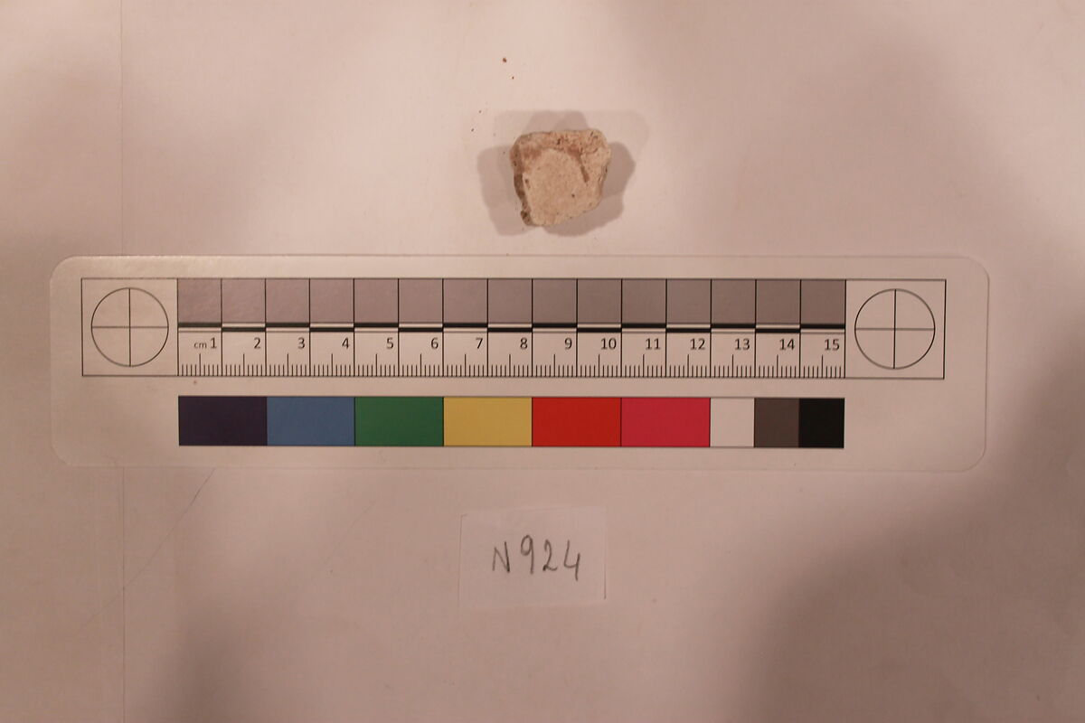 Stucco Fragment, Stucco; carved