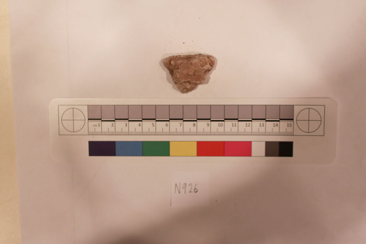 Stucco Fragment, Stucco; carved