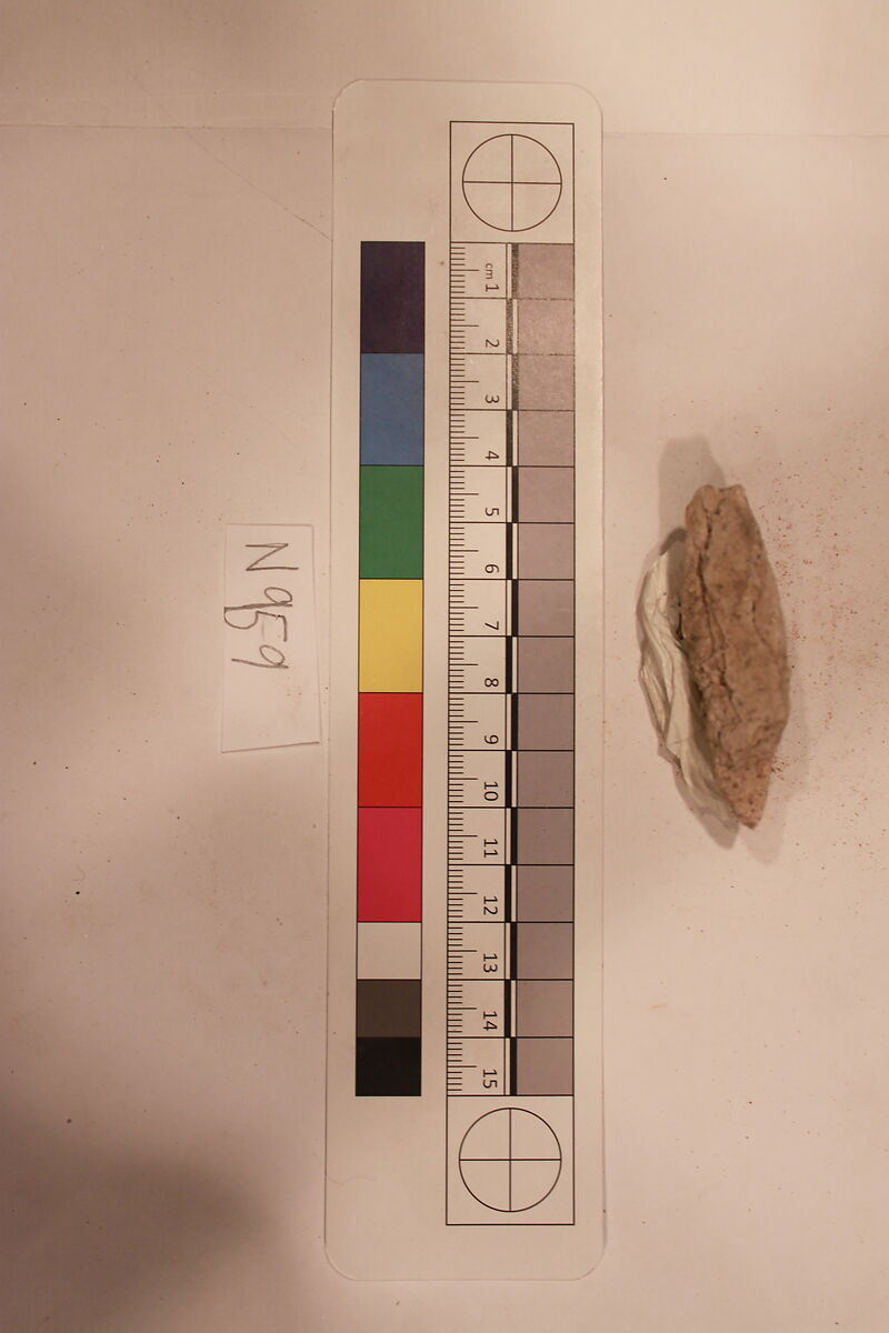 Stucco Fragment, Stucco; carved
