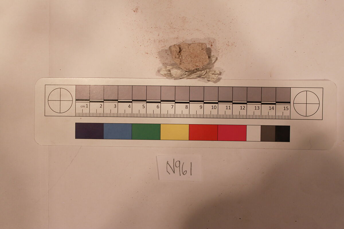 Stucco Fragment, Stucco; carved