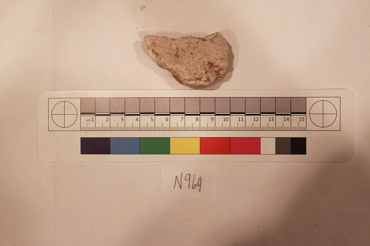 Stucco Fragment, Stucco; carved