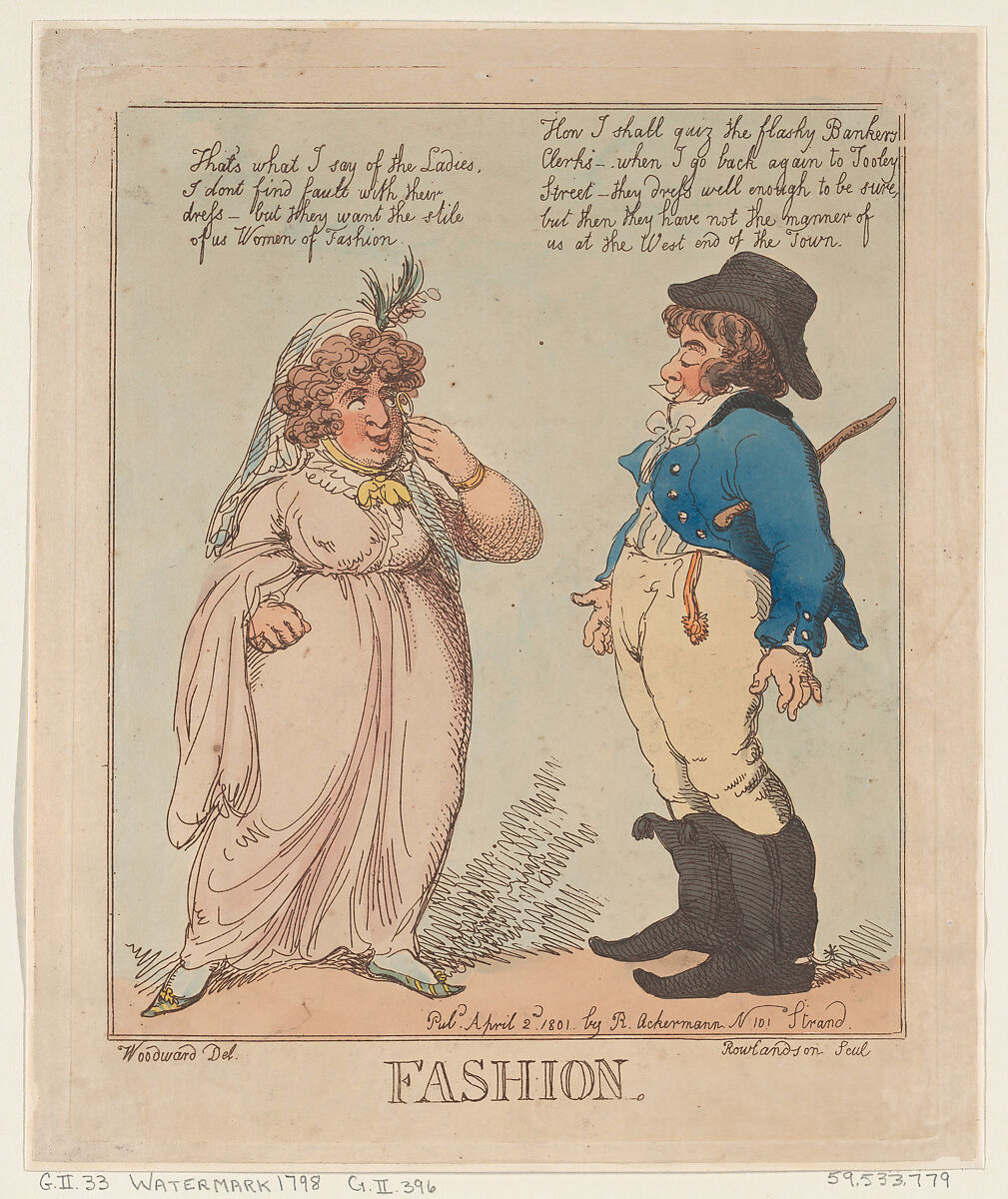 Thomas Rowlandson | Fashion | The Metropolitan Museum of Art