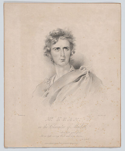Mr. Kean in the Character of Macbeth
