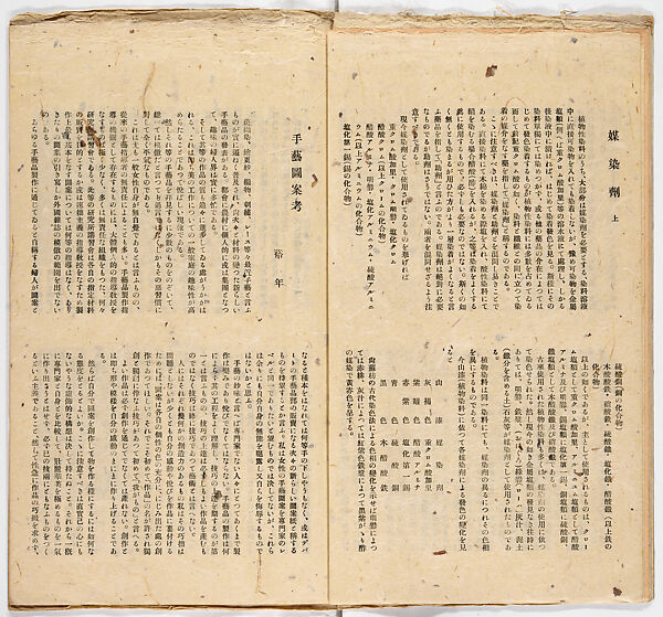 Somekusa, Vol. 1 (dyed grasses), Woodblock-printed book, Japan