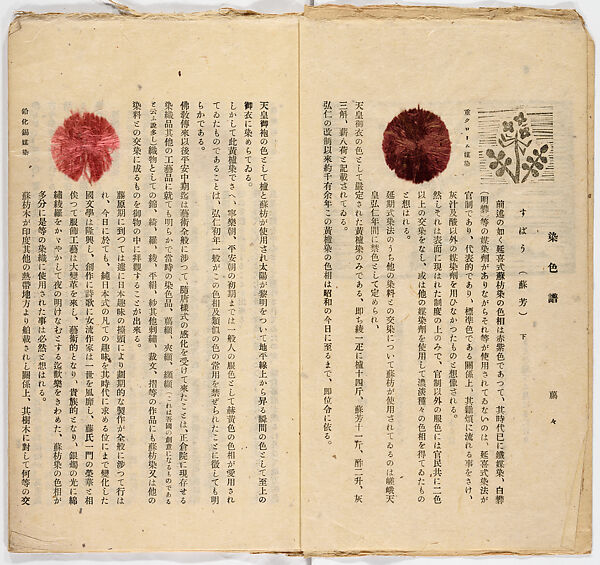 Somekusa, Vol. 2 (dyed grasses), Woodblock-printed book, Japan