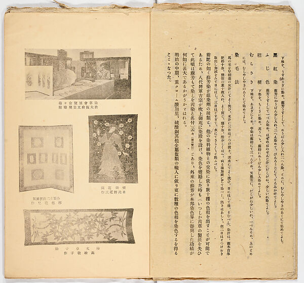 Somekusa, Vol. 2 (dyed grasses), Woodblock-printed book, Japan