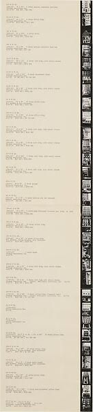 Sol Goldman and Alex DiLorenzo Manhattan Real Estate Holdings, A Real-Time Social System, as of May 1, 1971, Hans Haacke (American and German, born Cologne, 1936), Gelatin silver prints, typescript, and offset lithograph