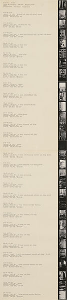 Sol Goldman and Alex DiLorenzo Manhattan Real Estate Holdings, A Real-Time Social System, as of May 1, 1971, Hans Haacke (American and German, born Cologne, 1936), Gelatin silver prints, typescript, and offset lithograph