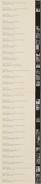 Sol Goldman and Alex DiLorenzo Manhattan Real Estate Holdings, A Real-Time Social System, as of May 1, 1971, Hans Haacke (American and German, born Cologne, 1936), Gelatin silver prints, typescript, and offset lithograph