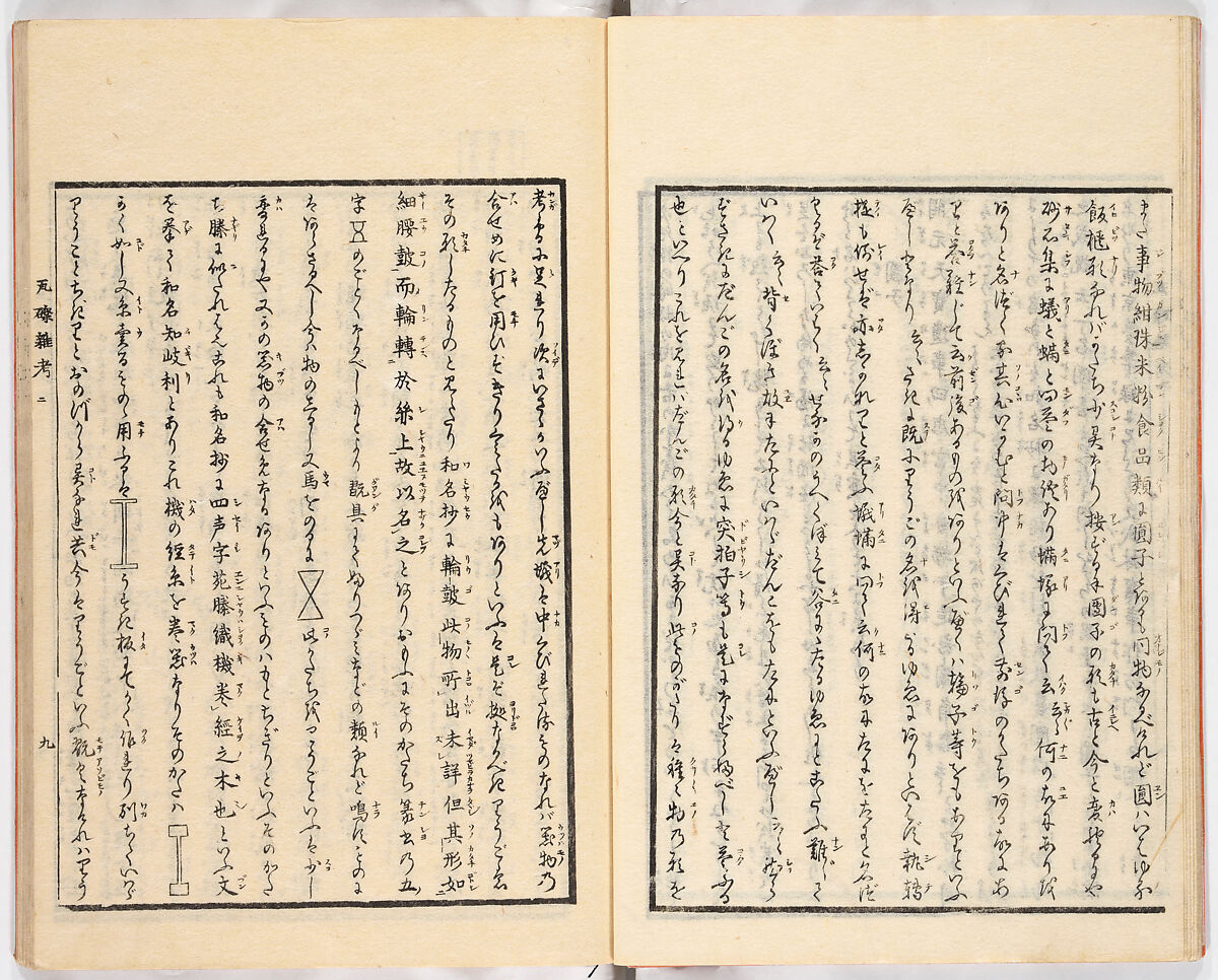 Gareki zakko, Vol. 2 (notes on miscellaneous rubble), Woodblock-printed book, Japan