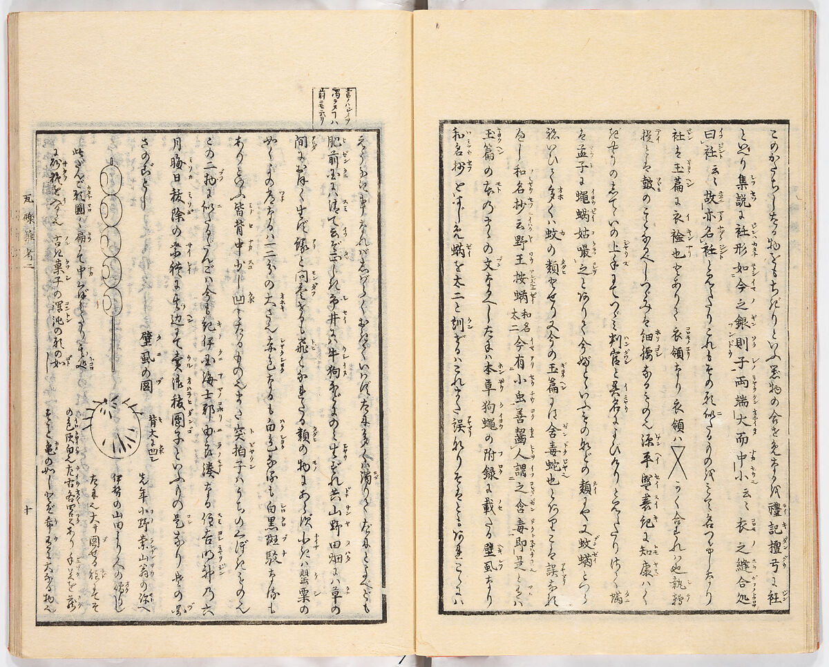 Gareki zakko, Vol. 2 (notes on miscellaneous rubble), Woodblock-printed book, Japan