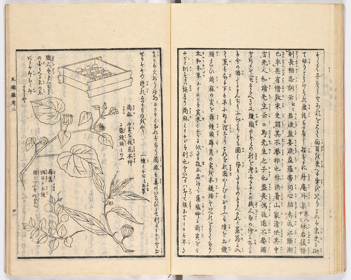 Gareki zakko, Vol. 2 (notes on miscellaneous rubble), Woodblock-printed book, Japan