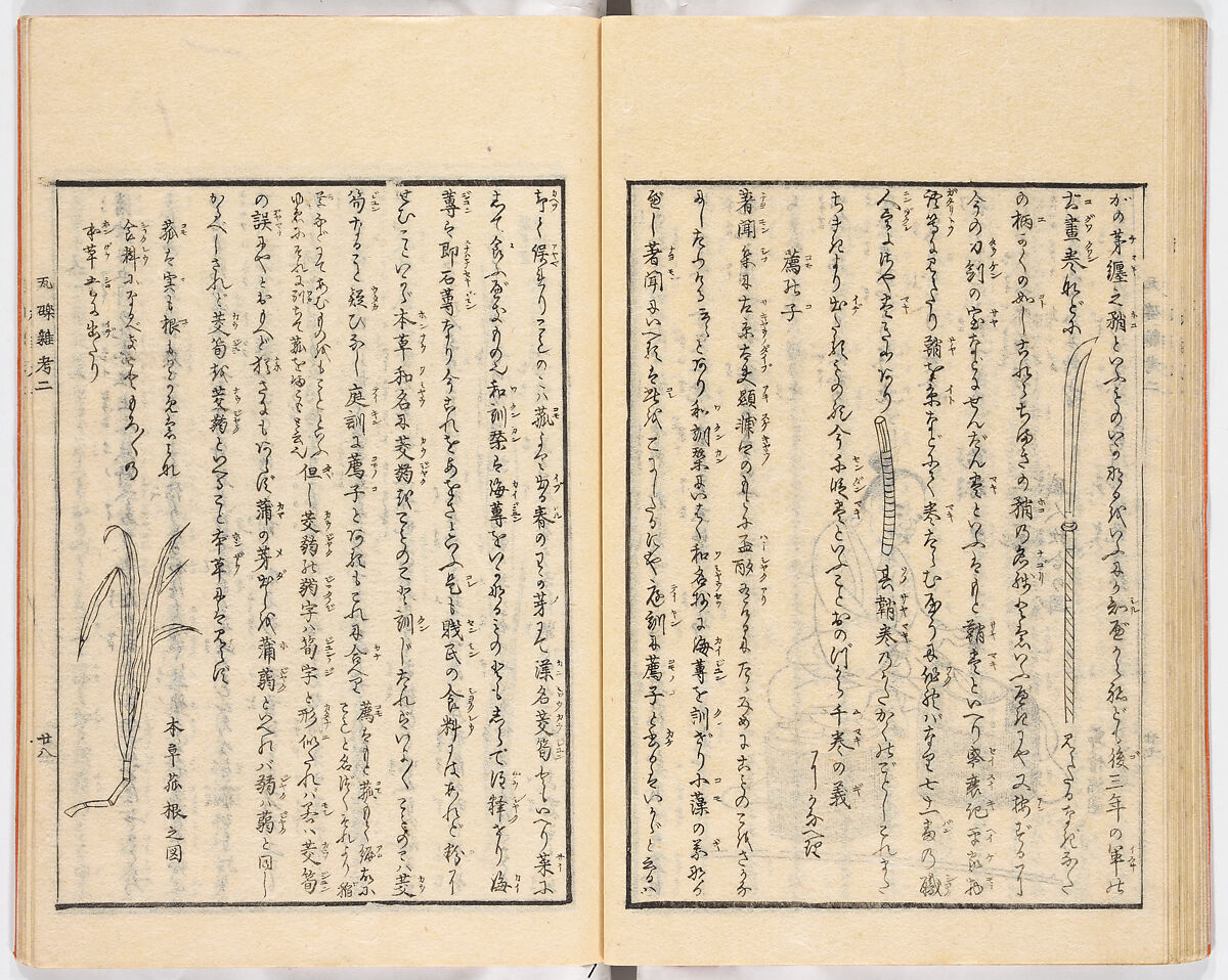 Gareki zakko, Vol. 2 (notes on miscellaneous rubble), Woodblock-printed book, Japan