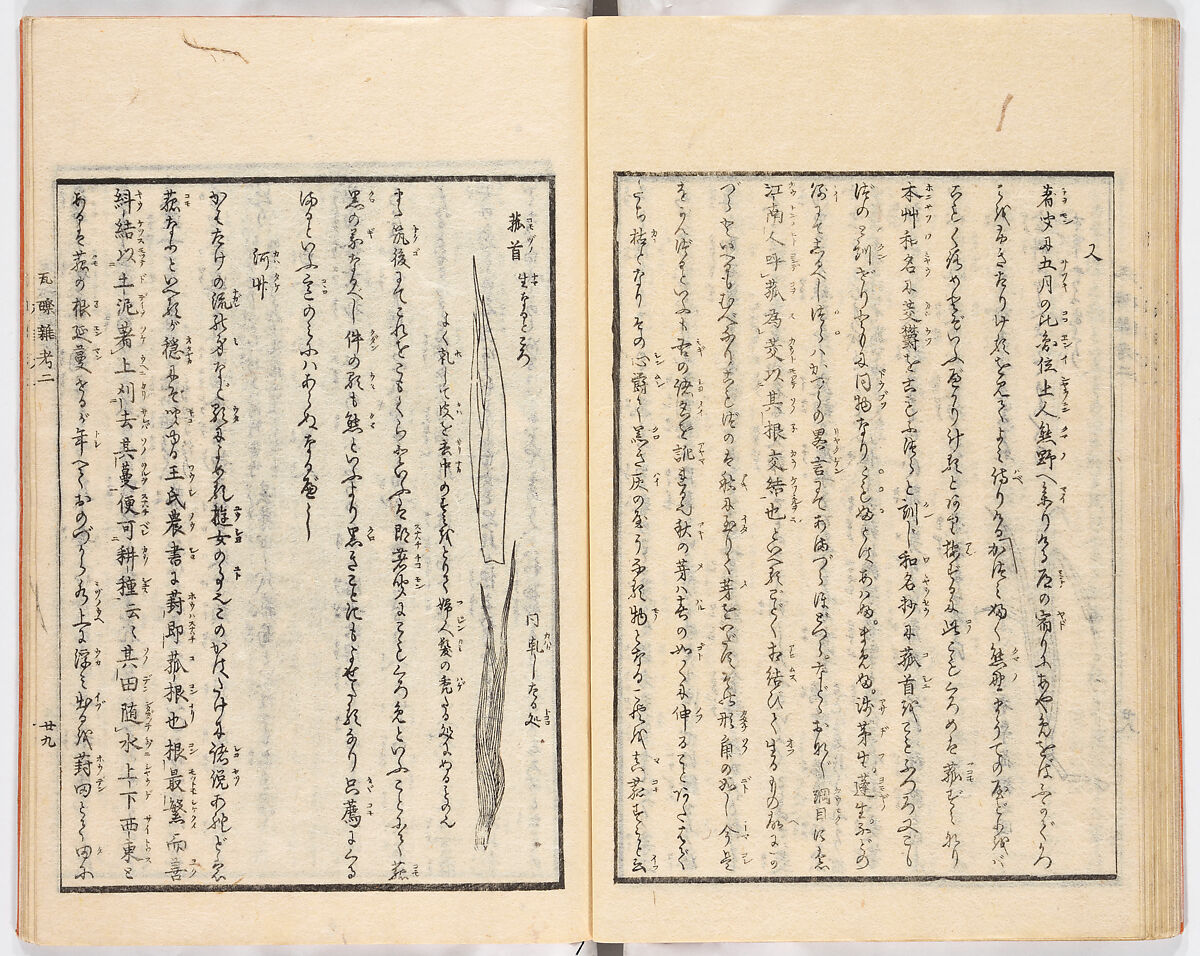 Gareki zakko, Vol. 2 (notes on miscellaneous rubble), Woodblock-printed book, Japan