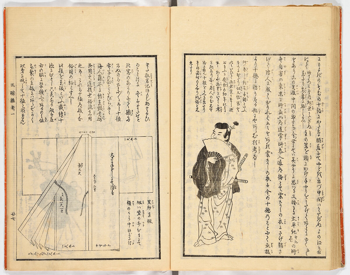 Gareki zakko, Vol. 1 (notes on miscellaneous rubble), Woodblock-printed book, Japan