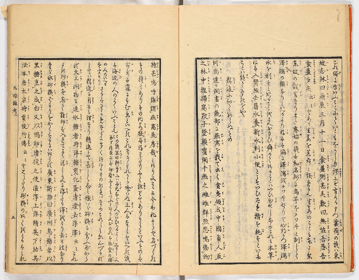 Gareki zakko, Vol. 2 (notes on miscellaneous rubble), Woodblock-printed book, Japan