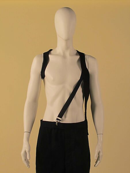 Holster, Helmut Lang (Austrian, born 1956), cotton, synthetic, metal, Austrian