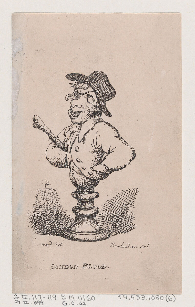 London Blood, Thomas Rowlandson (British, London 1757–1827 London), Etching 