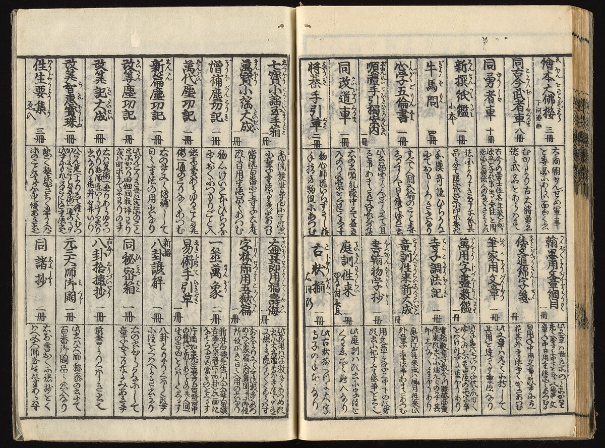 The Essentials of Rebirth in the Pure Land (Ojōyōshū), Woodblock printed book; ink and color on paper, Japan
