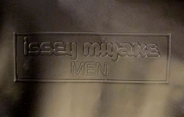 Jacket, Issey Miyake (Japanese, 1938–2022), plastic (polyurethane), metal, Japanese