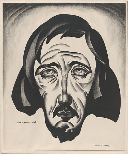 Man’s Face (Lithograph #11)