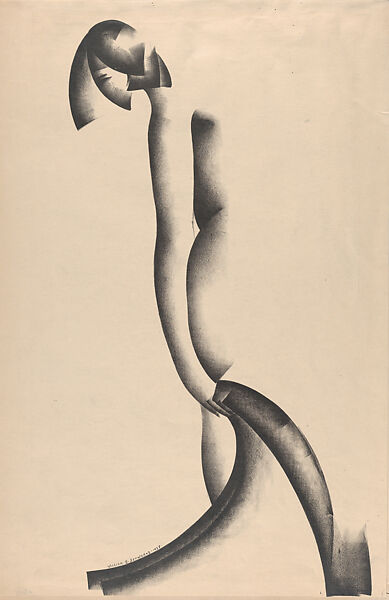 Side Nude (Lithograph #13), William Samuel Schwartz (American, Smorgon, Belarus 1896–1977 Chicago), Lithograph 