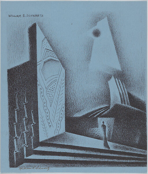 Untitled (Lithograph #61), William Samuel Schwartz (American, Smorgon, Belarus 1896–1977 Chicago), Lithograph 
