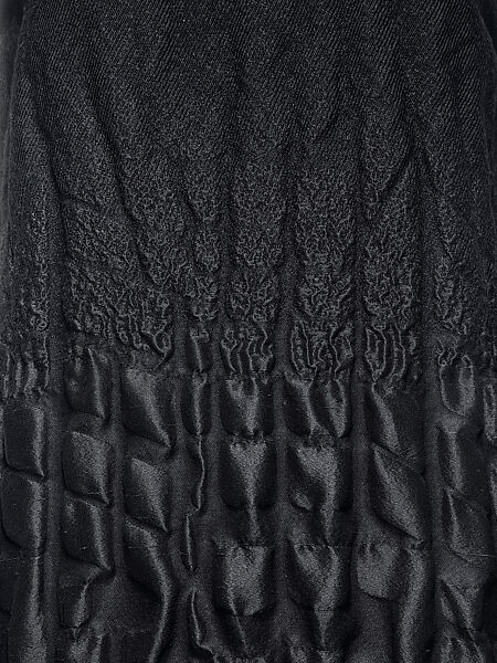 Ensemble, Prada (Italian, founded 1913), (a) wool, silk, synthetic, feathers, (b) wool, (c, d) silk, Italian