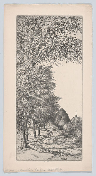 Brooklyn Etchers’ Gift Plate, Ernest Haskell (American, Woodstock, Connecticut 1876–1925 West Point, Maine), Etching 