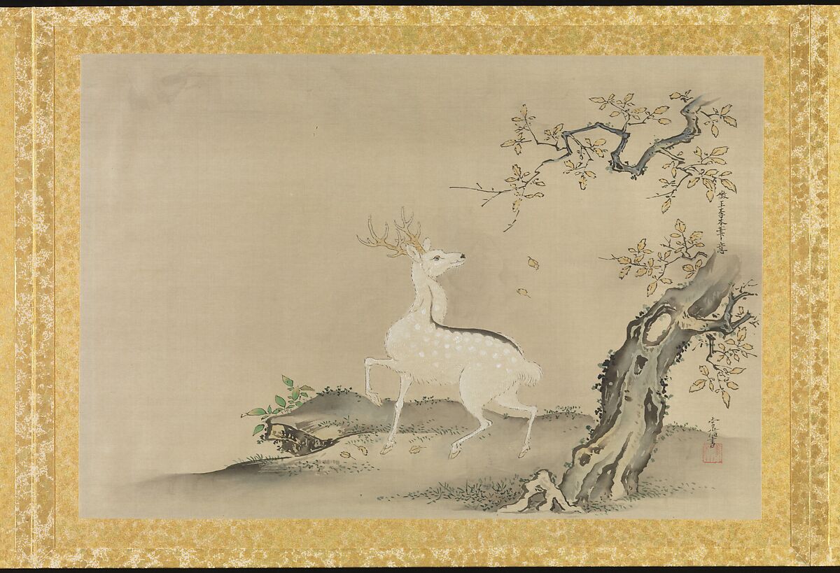 Album of Copies of Chinese Paintings, Kano Tsunenobu (Japanese, 1636–1713), Album of thirty paintings; ink and color on silk, Japan