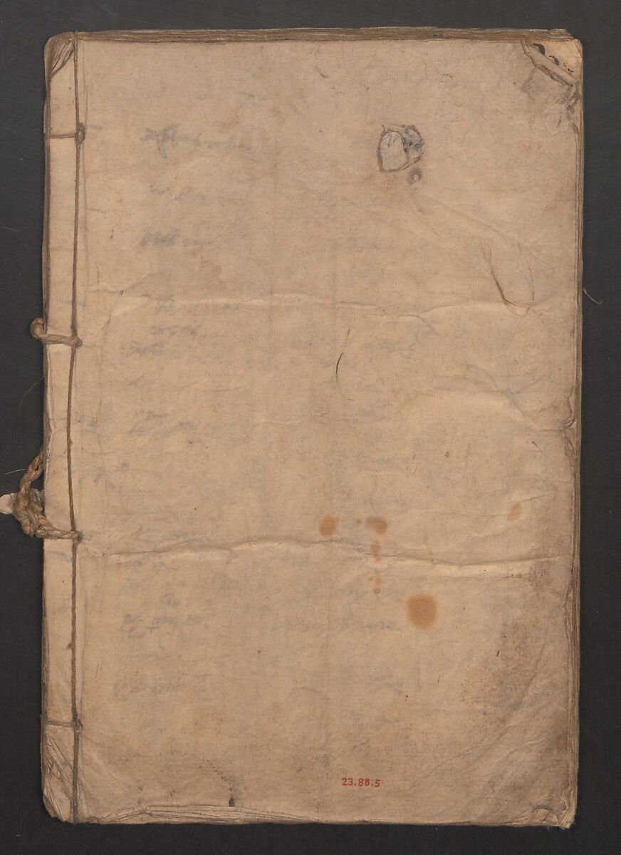 Book of Designs (Katazome mihonchō) 型染見本帖, Unidentified artist, Ink and color on paper, Japan