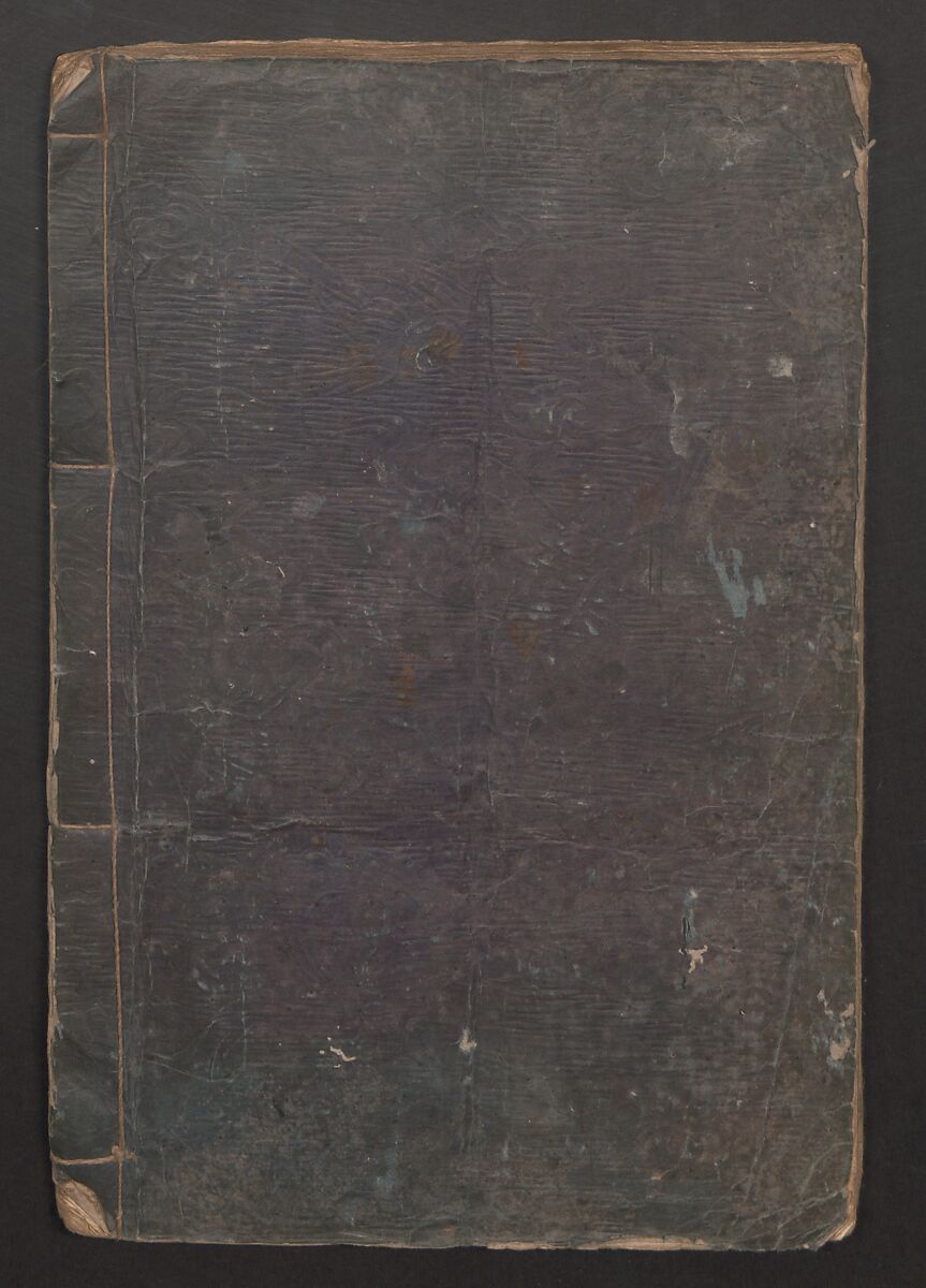 Book of Designs (Hon jirushi Shin Komon chō) 本印 新小紋帳, Unidentified artist, Ink and color on paper, Japan