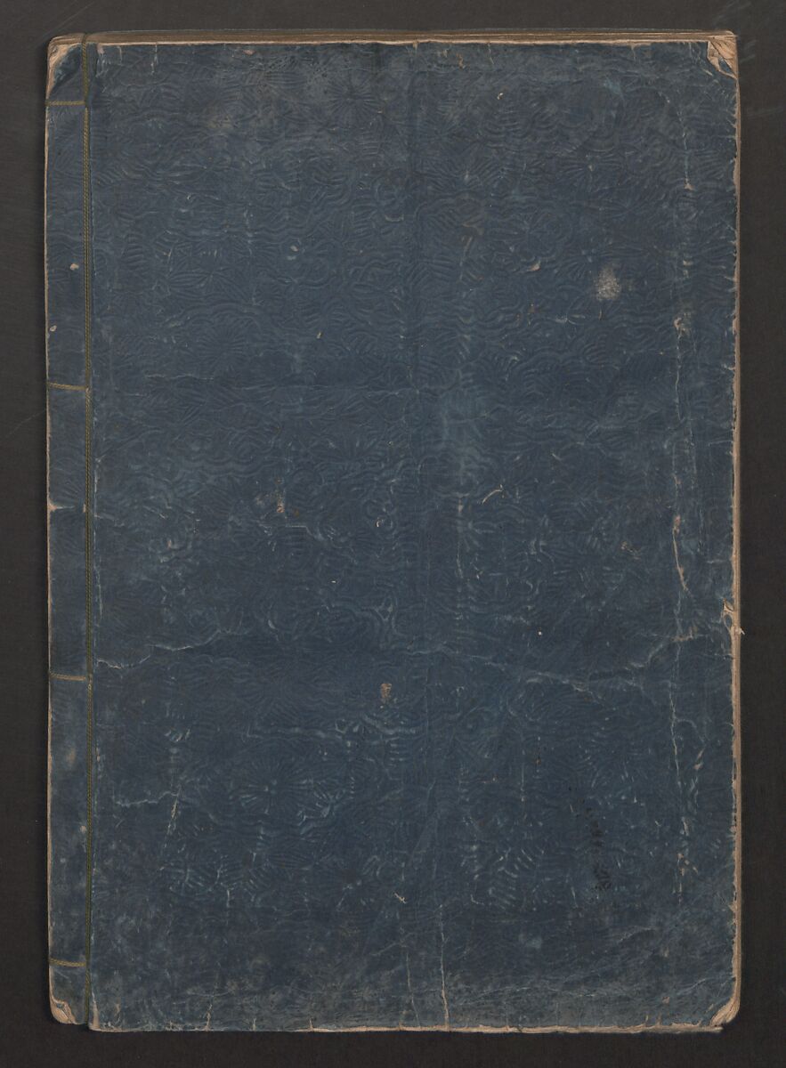 Book of Designs (Inu jirushi Shin Komon chō) 戌印 新小紋帳, Unidentified artist, Ink and color on paper, Japan