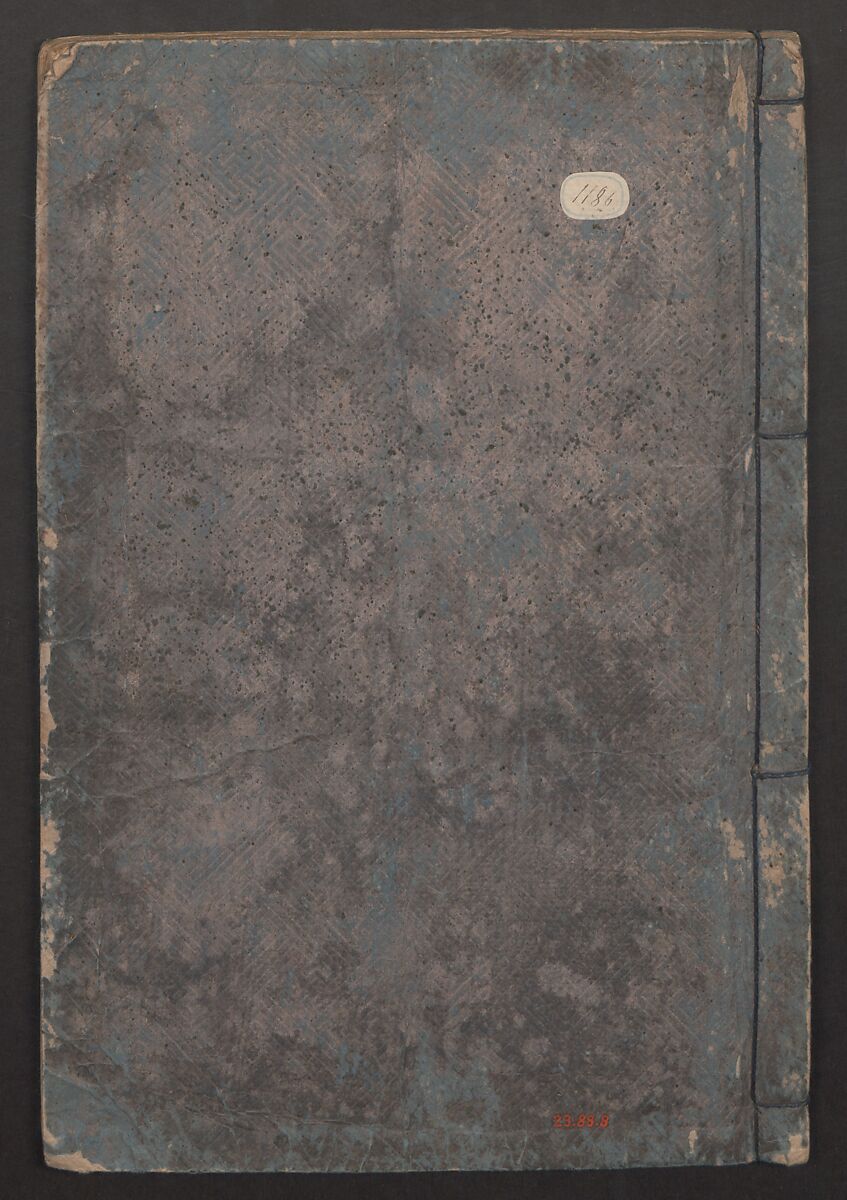 Book of Designs (Osaka chō Sakoeya) 大阪町迫江屋, Unidentified artist, Ink and color on paper, Japan