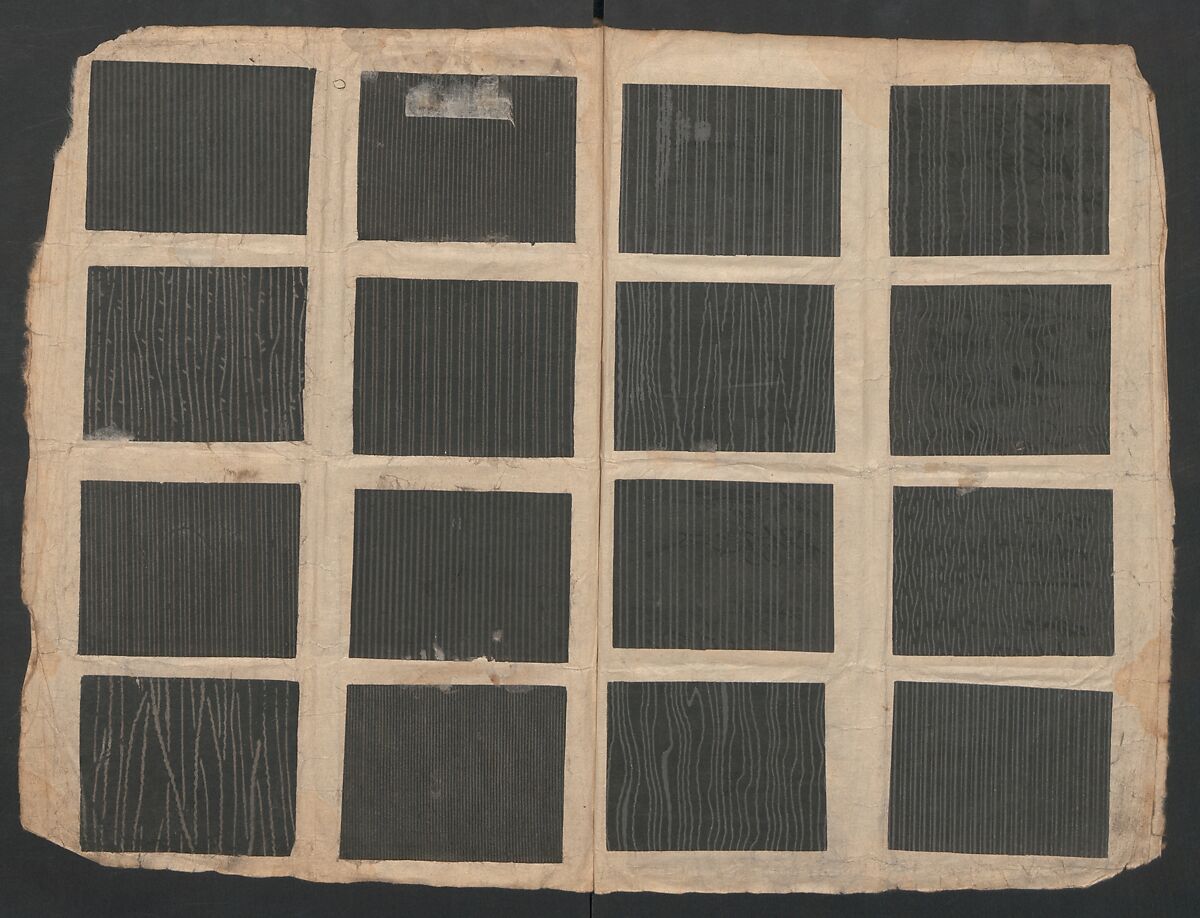 Book of Designs (Kame jirushi Shin Komon hon chō) 亀印 新小紋本帳, Unidentified artist, Ink and color on paper, Japan