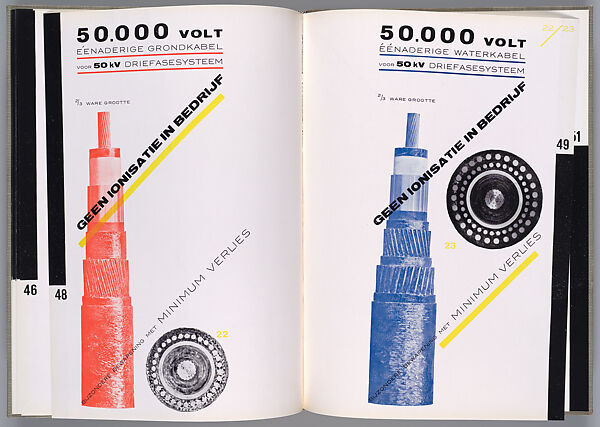 NKF: N.V. Nederlandsche Kabelfabriek Delft, Piet Zwart (Dutch, Zaandijk 1885–1977 Wassenaar), Letterpress