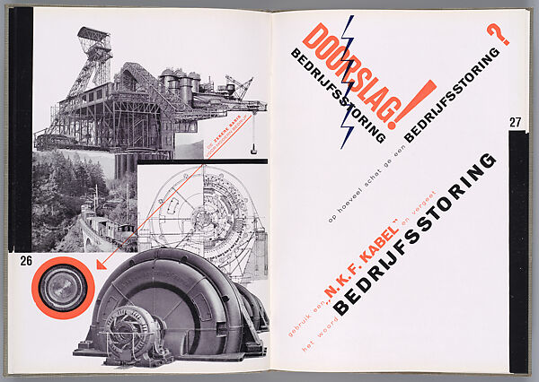 NKF: N.V. Nederlandsche Kabelfabriek Delft, Piet Zwart (Dutch, Zaandijk 1885–1977 Wassenaar), Letterpress