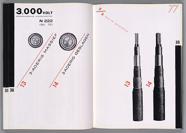 NKF: N.V. Nederlandsche Kabelfabriek Delft, Piet Zwart (Dutch, Zaandijk 1885–1977 Wassenaar), Letterpress