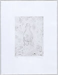 Le Maréchal, Alan Glass (Canadian, active Mexico,1932–2023 Mexico City), 3 portfolios of drypoint prints in boxes covered with black linen and with images inset on front and back of each box. Each box contains 11 drypoint prints and one sheet of letterpress text with a poem. Works in boxes 1 and 2 printed on BFK Rives 100% cotton, 250 grs and  box 3 printed on Hahnemühle 100% cotton, 300 grs.