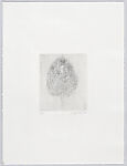 Le Maréchal, Alan Glass (Canadian, active Mexico,1932–2023 Mexico City), 3 portfolios of drypoint prints in boxes covered with black linen and with images inset on front and back of each box. Each box contains 11 drypoint prints and one sheet of letterpress text with a poem. Works in boxes 1 and 2 printed on BFK Rives 100% cotton, 250 grs and  box 3 printed on Hahnemühle 100% cotton, 300 grs.