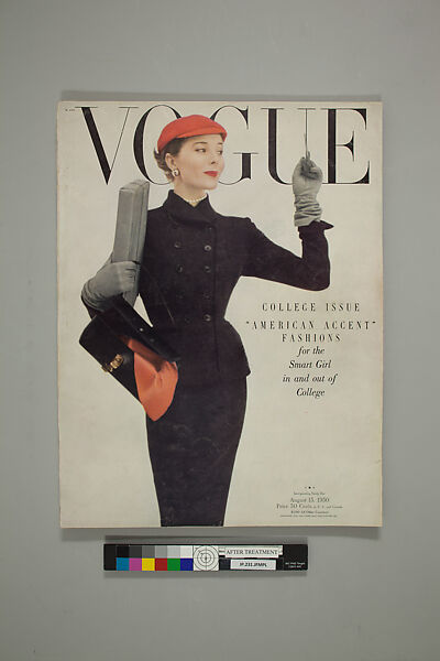 Vogue, Irving Penn (American, Plainfield, New Jersey 1917–2009 New York), Offset lithography 