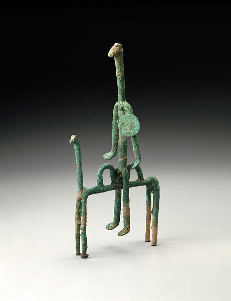 Equestrian, Bronze, Middle Niger civilization 