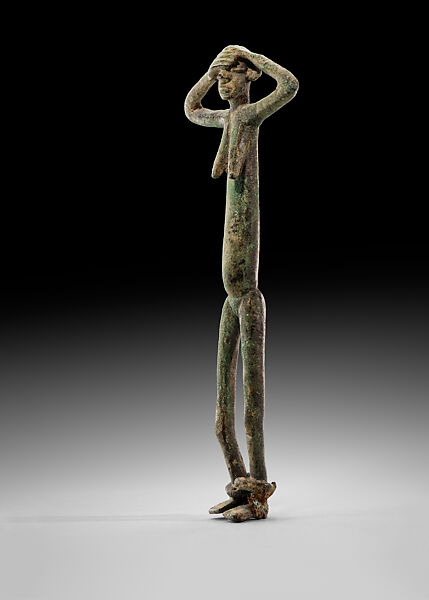 Female Figure, Bronze, Middle Niger civilization 