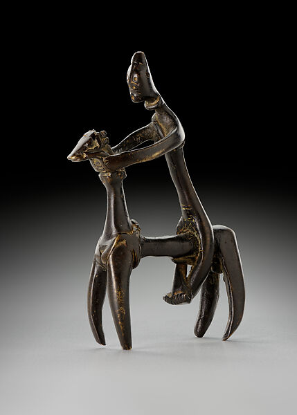 Equestrian, Bronze, Middle Niger civilization 