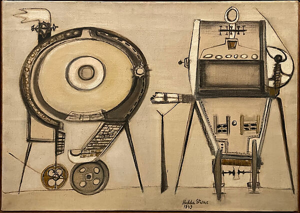 Machine, Hedda Sterne (American, Bucharest 1910–2011 New York, New York), Oil on canvas 