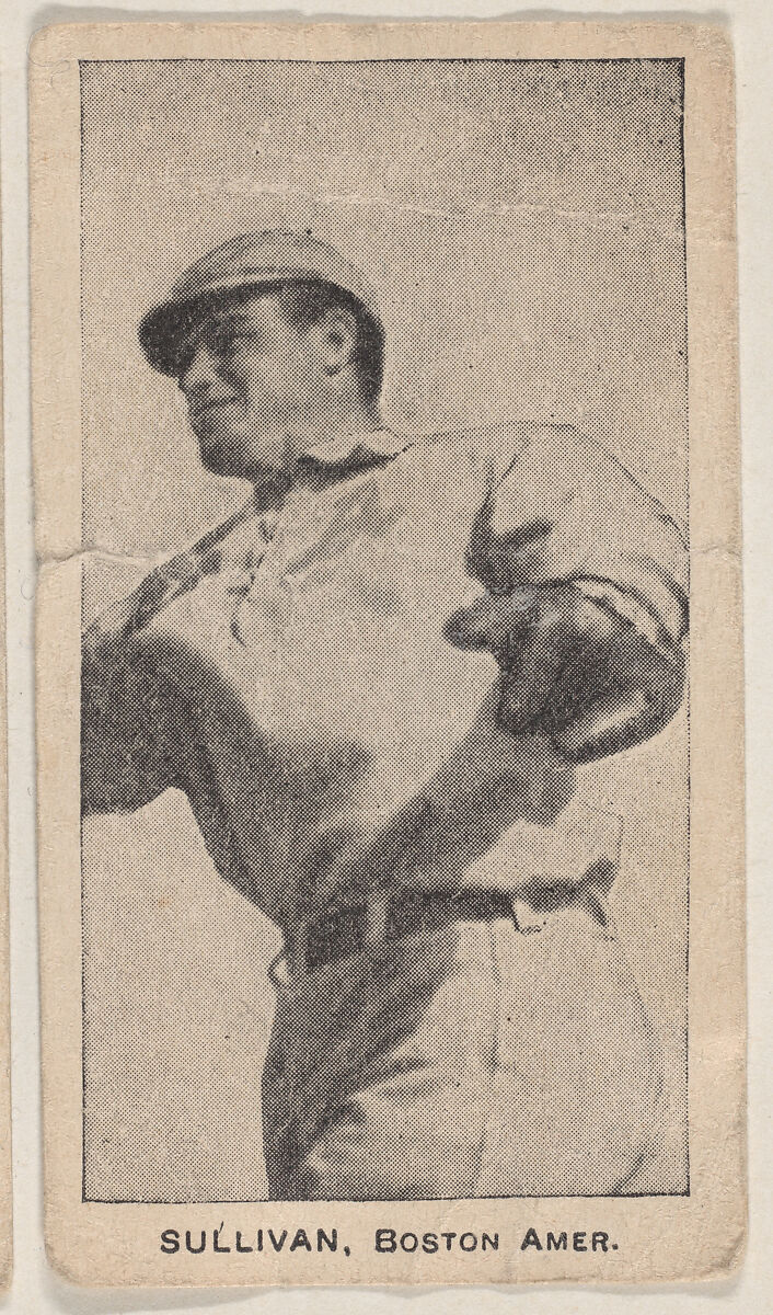 Sullivan, Boston,  American League, from the Baseball Players set (W500), Commercial photolithograph 