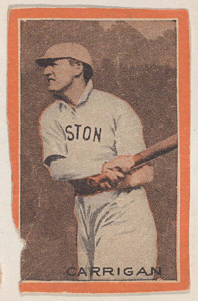 Carrigan, from the Baseball Players set (W500) (Orange Borders), Commercial color photolithograph 