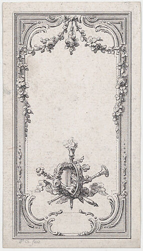 Frontispiece, from Bussy-Rabutin's 