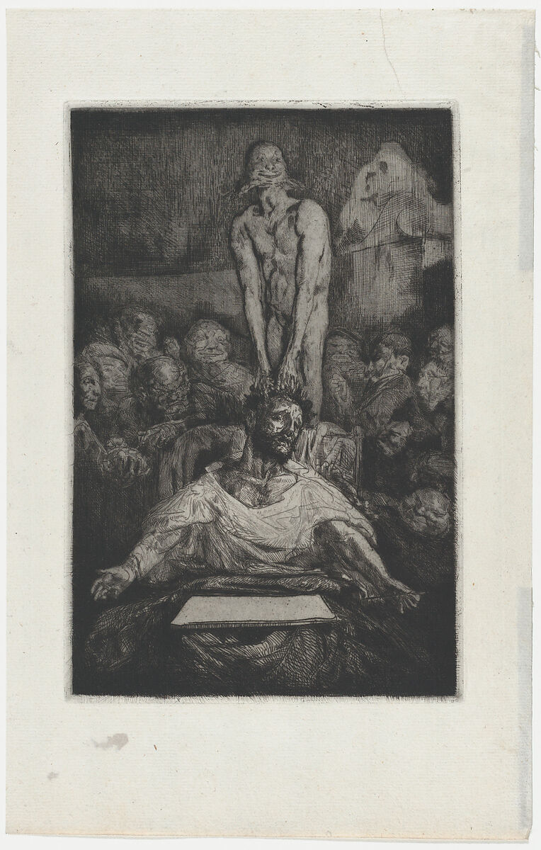 Diablerie, François-Nicolas Chifflart (French, Saint-Omer 1825–1901 Paris), Etching 