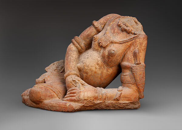 Reclining Figure, Terracotta, Middle Niger civilization 
